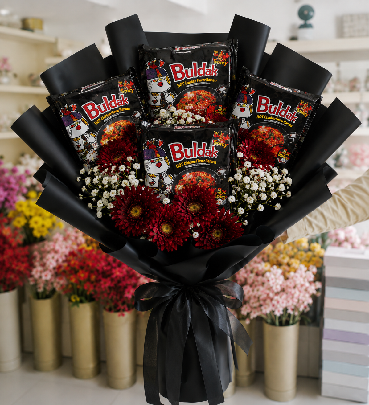 Snack Bouquet Gift Basket