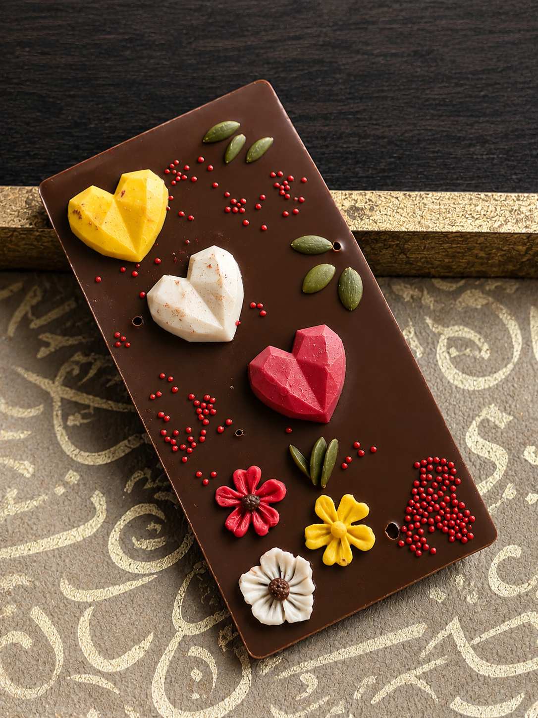 Floral Chocolate Bar