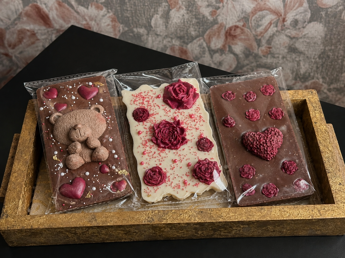 Decorated Chocolate Bars