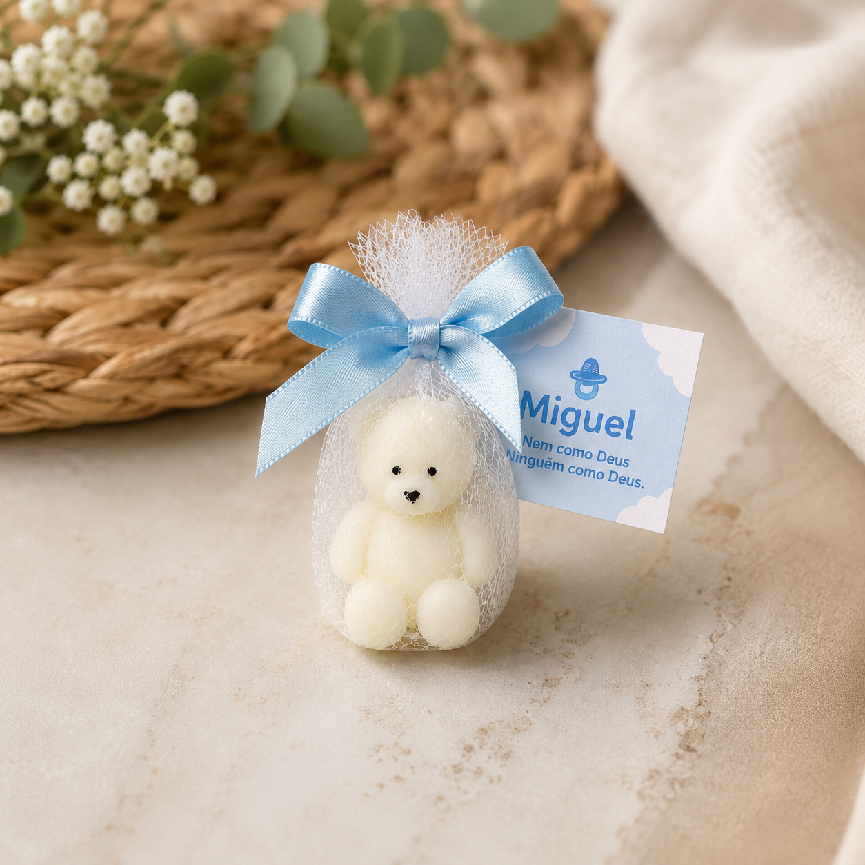 Teddy Bear Candle