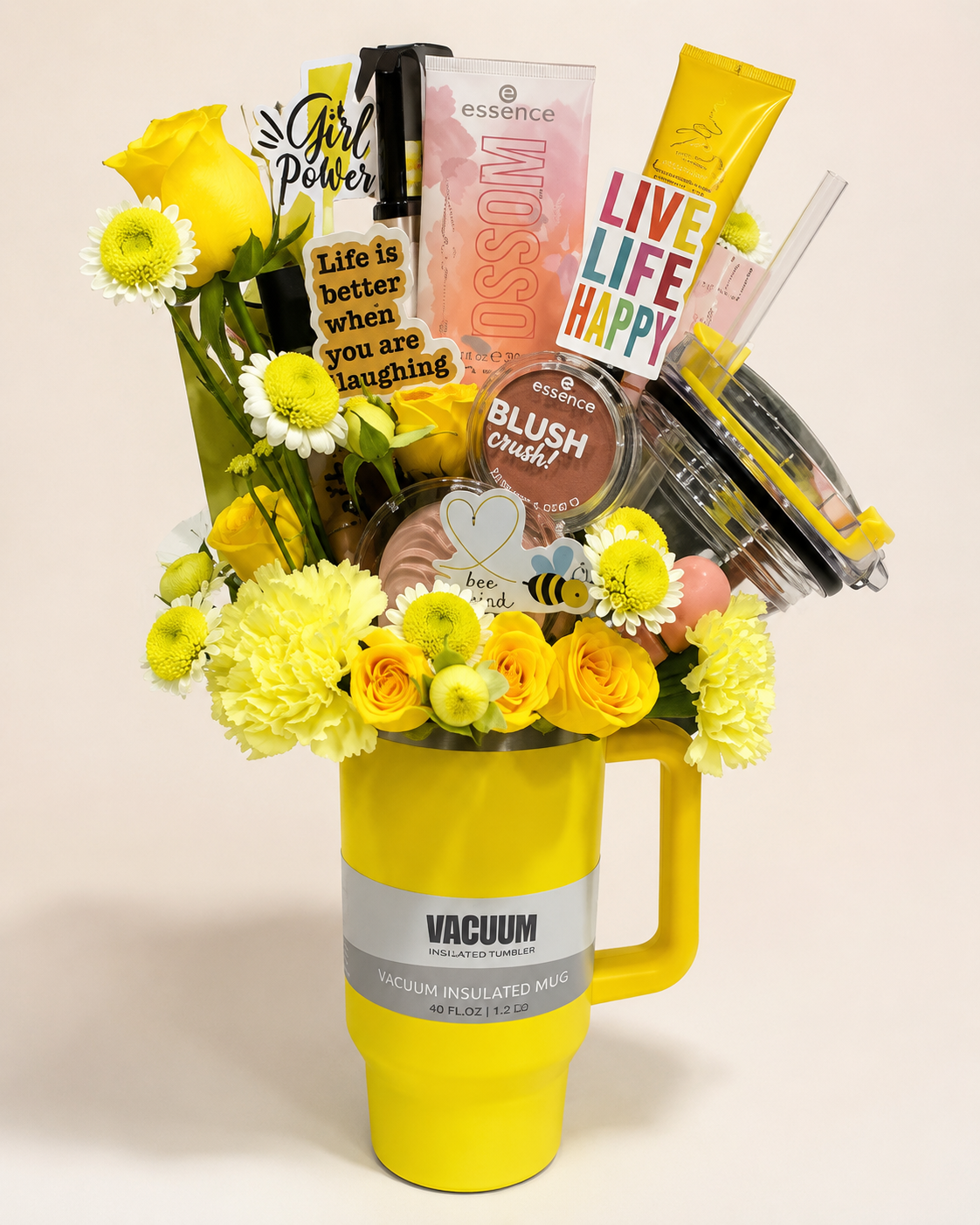 Yellow Sunshine Tumbler