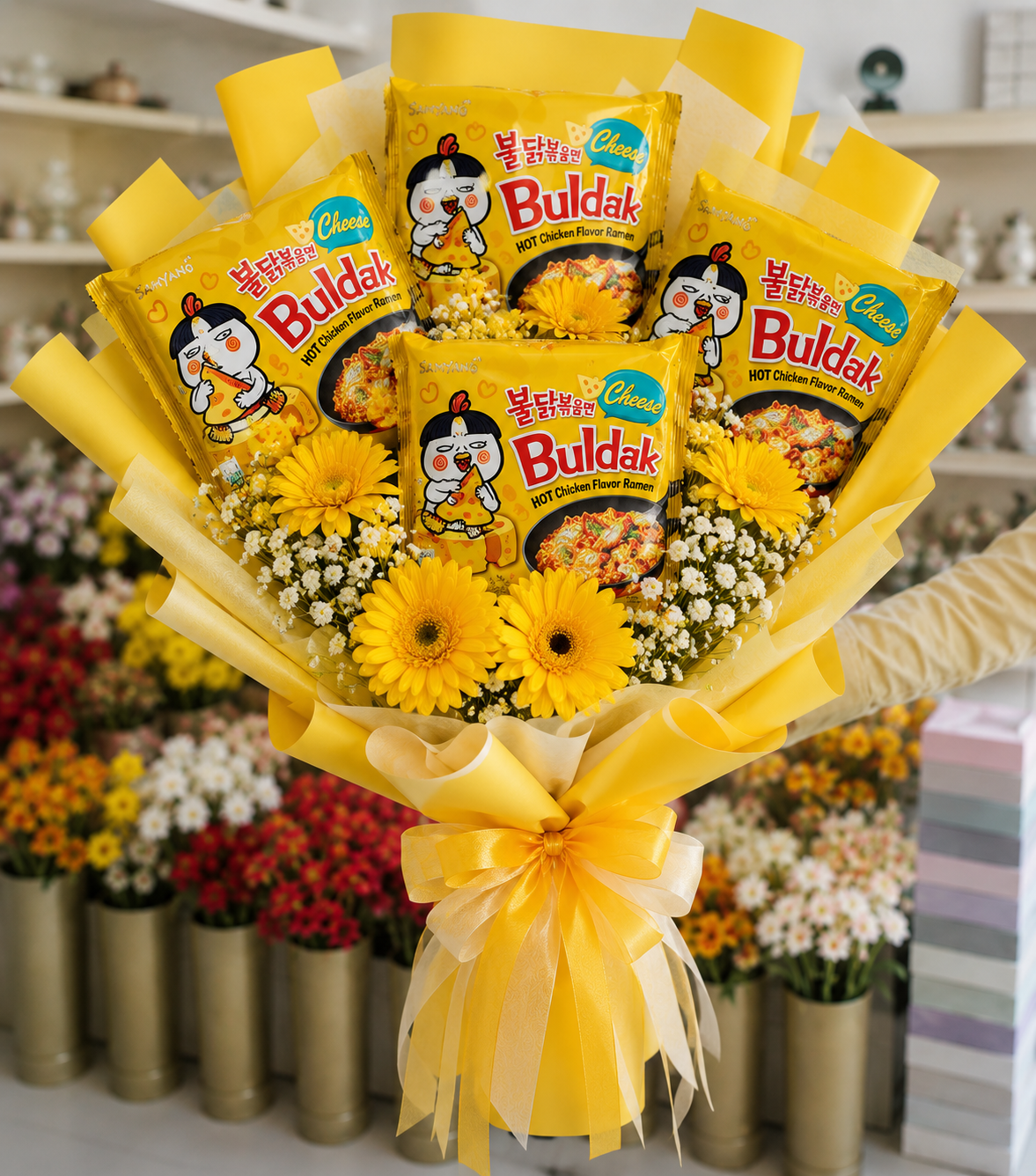 Snack Bouquet Gift Basket
