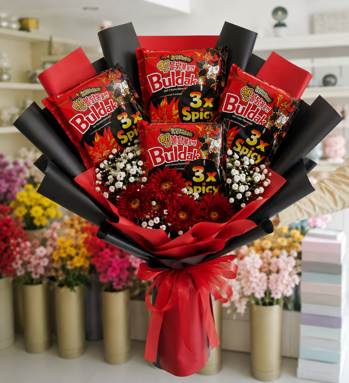 Snack Bouquet Gift Basket
