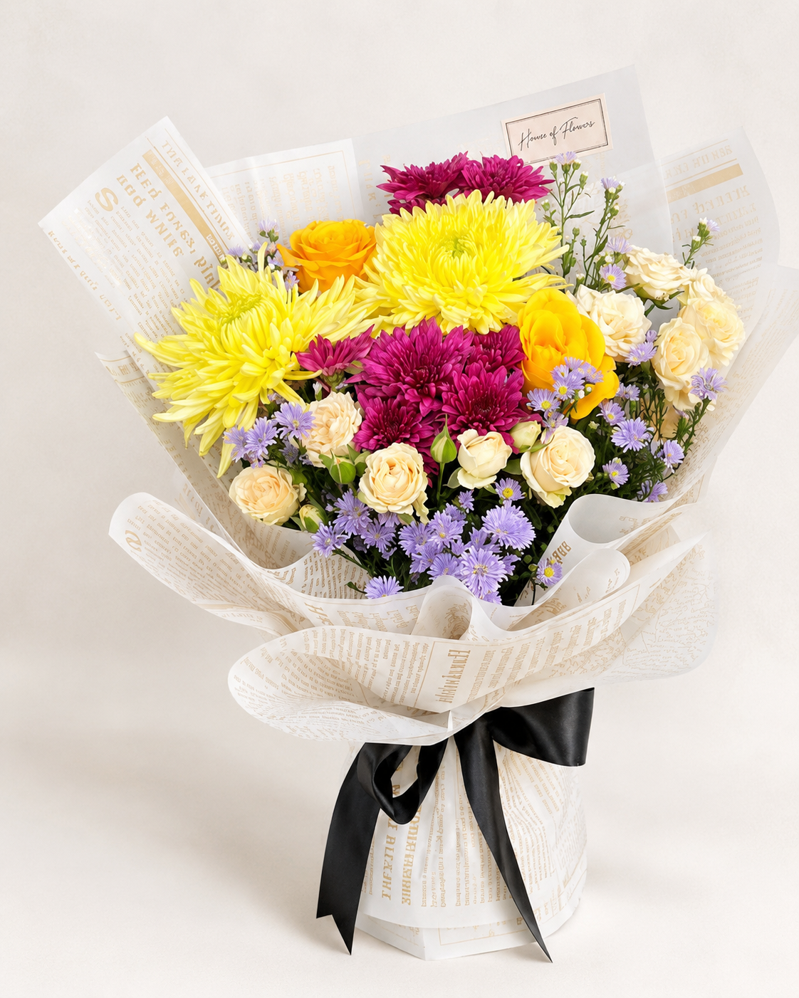 Golden Bloom Bouquet