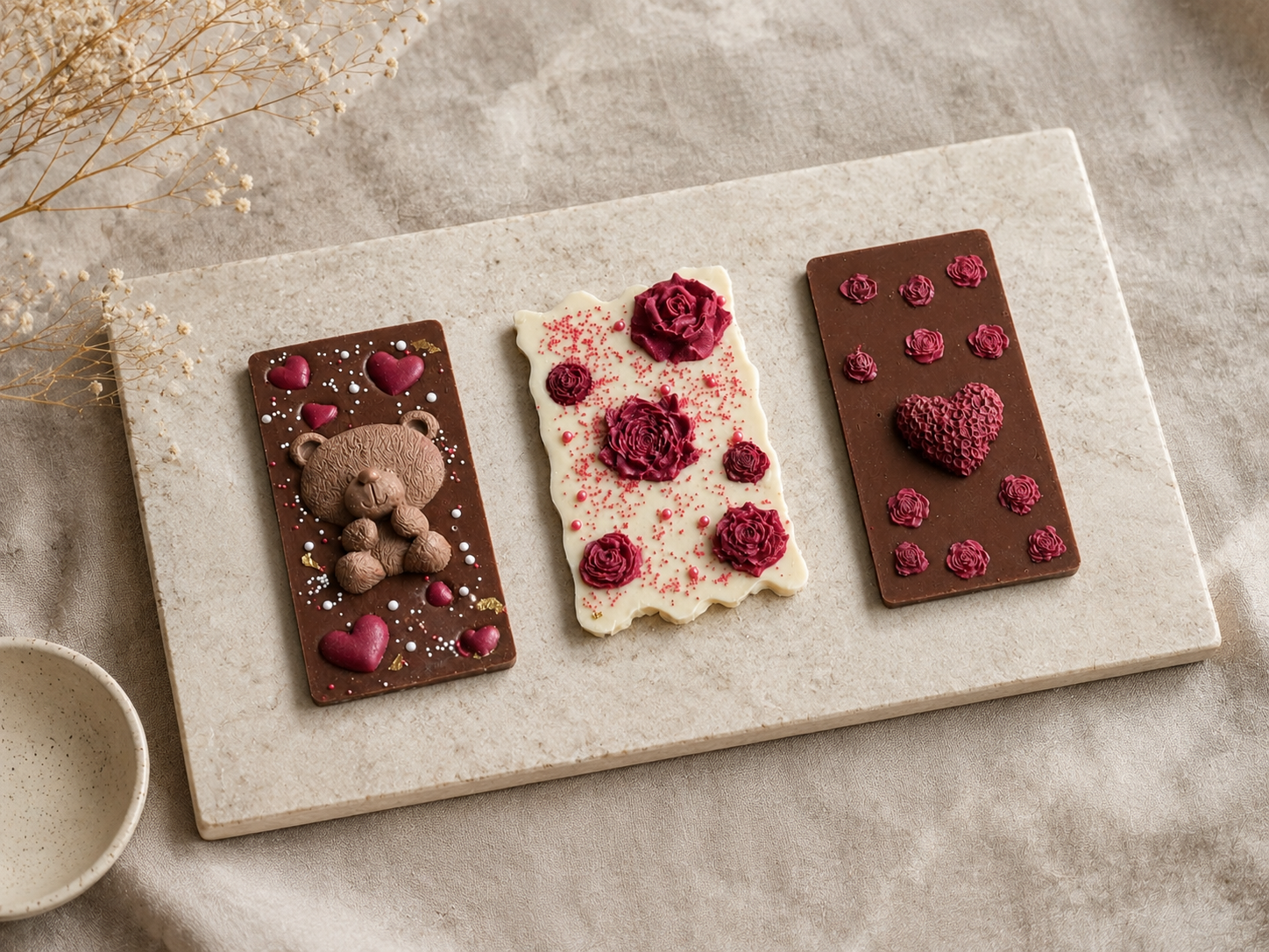 Decorated Chocolate Bars