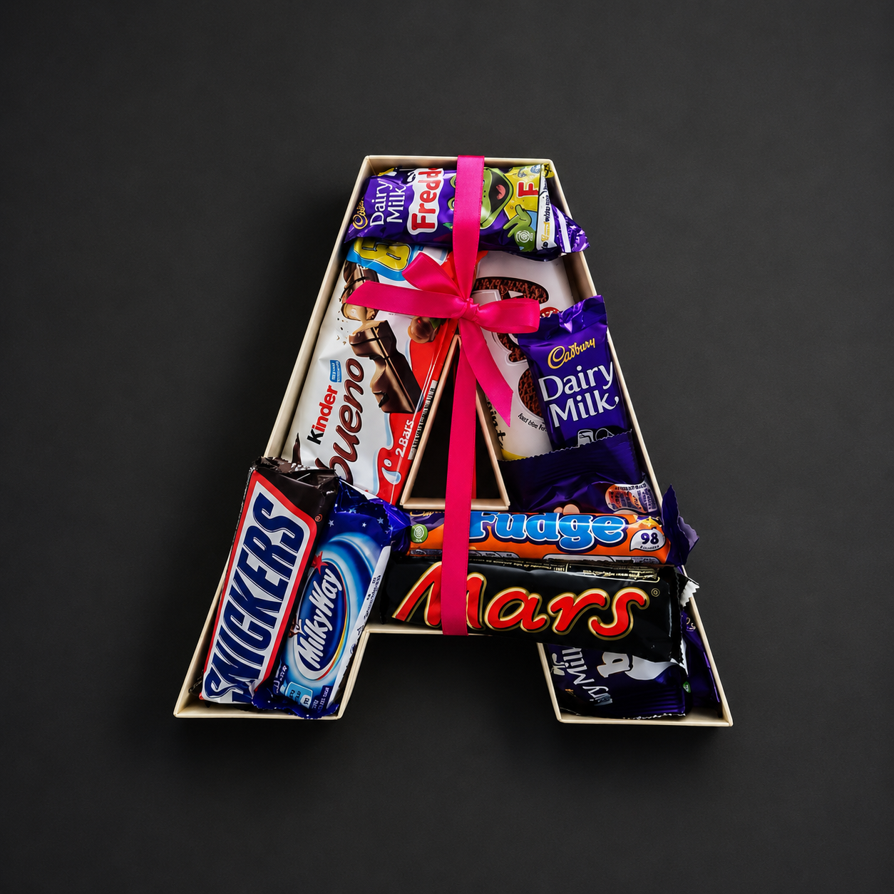 Personalized Alphabet Chocolate Box