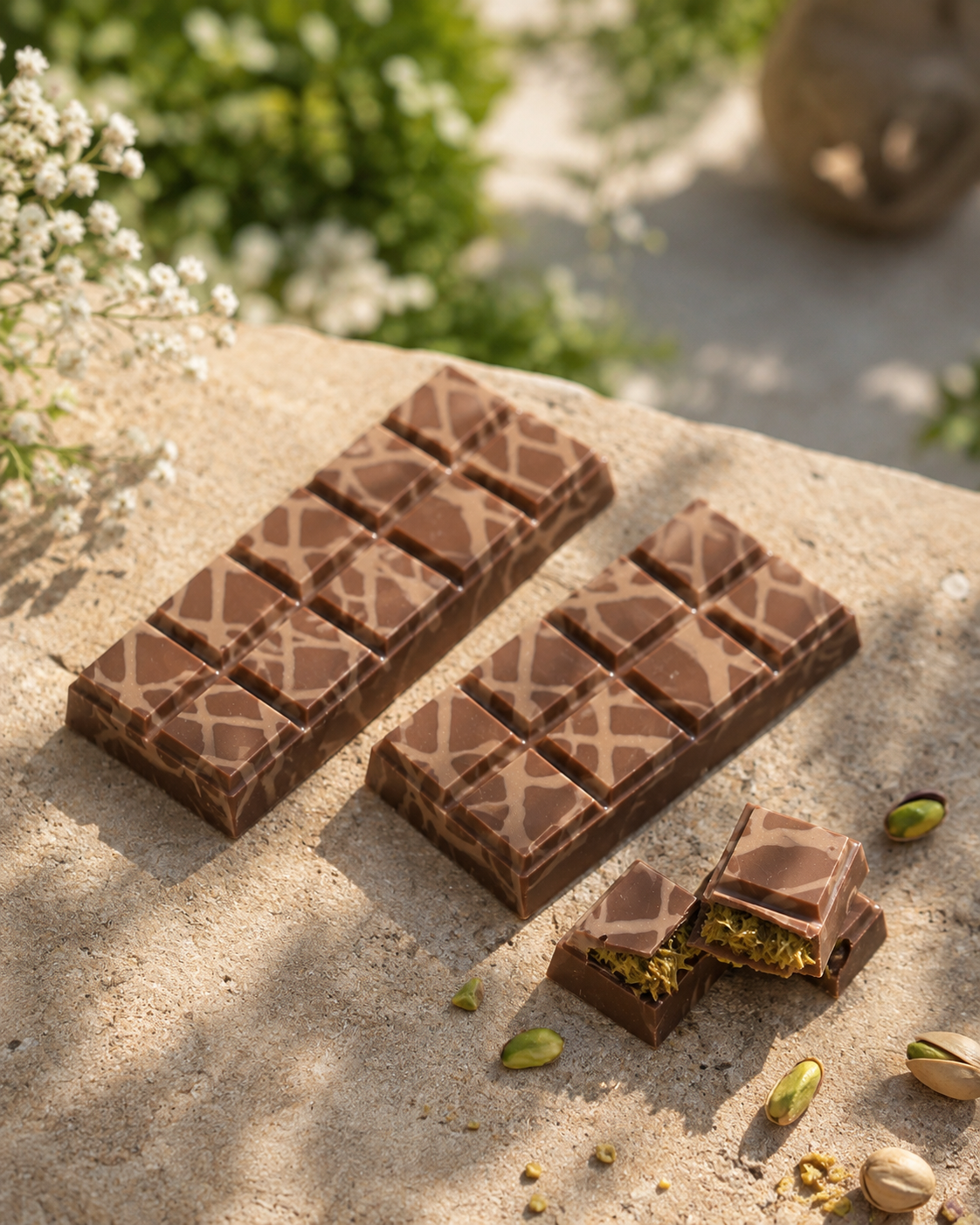 famous Dubai Kunefe Chocolate