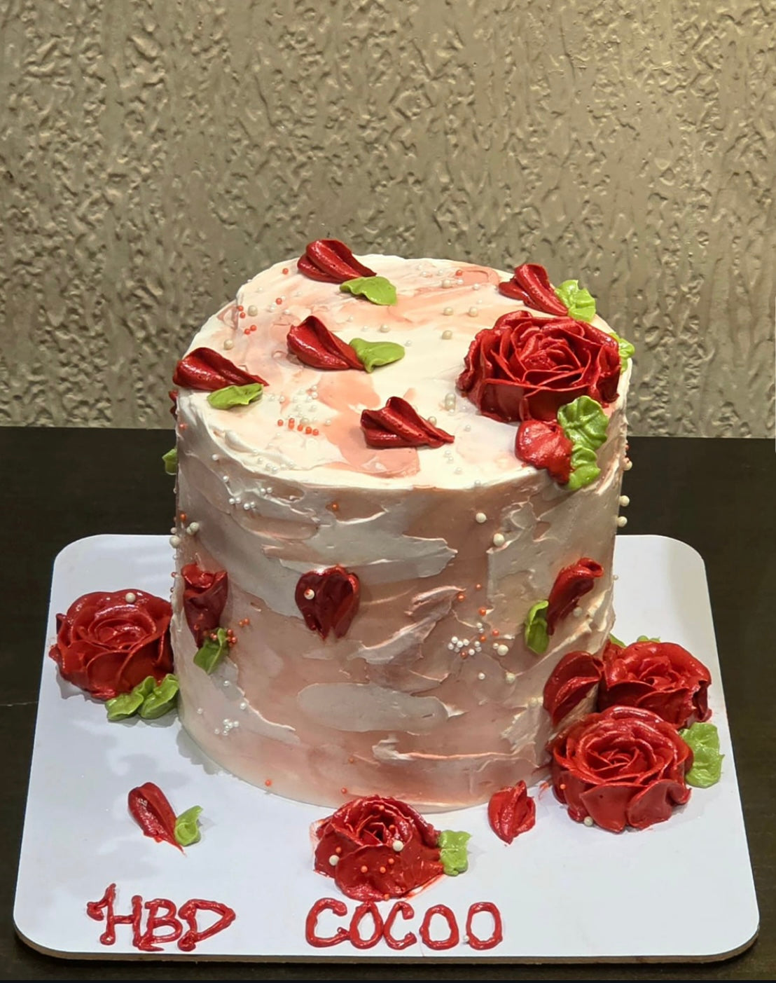 Scarlet Rose Cake