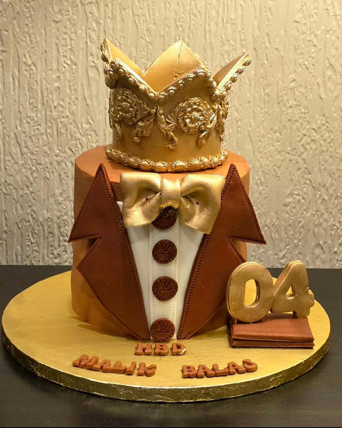Royal Tuxedo Cake