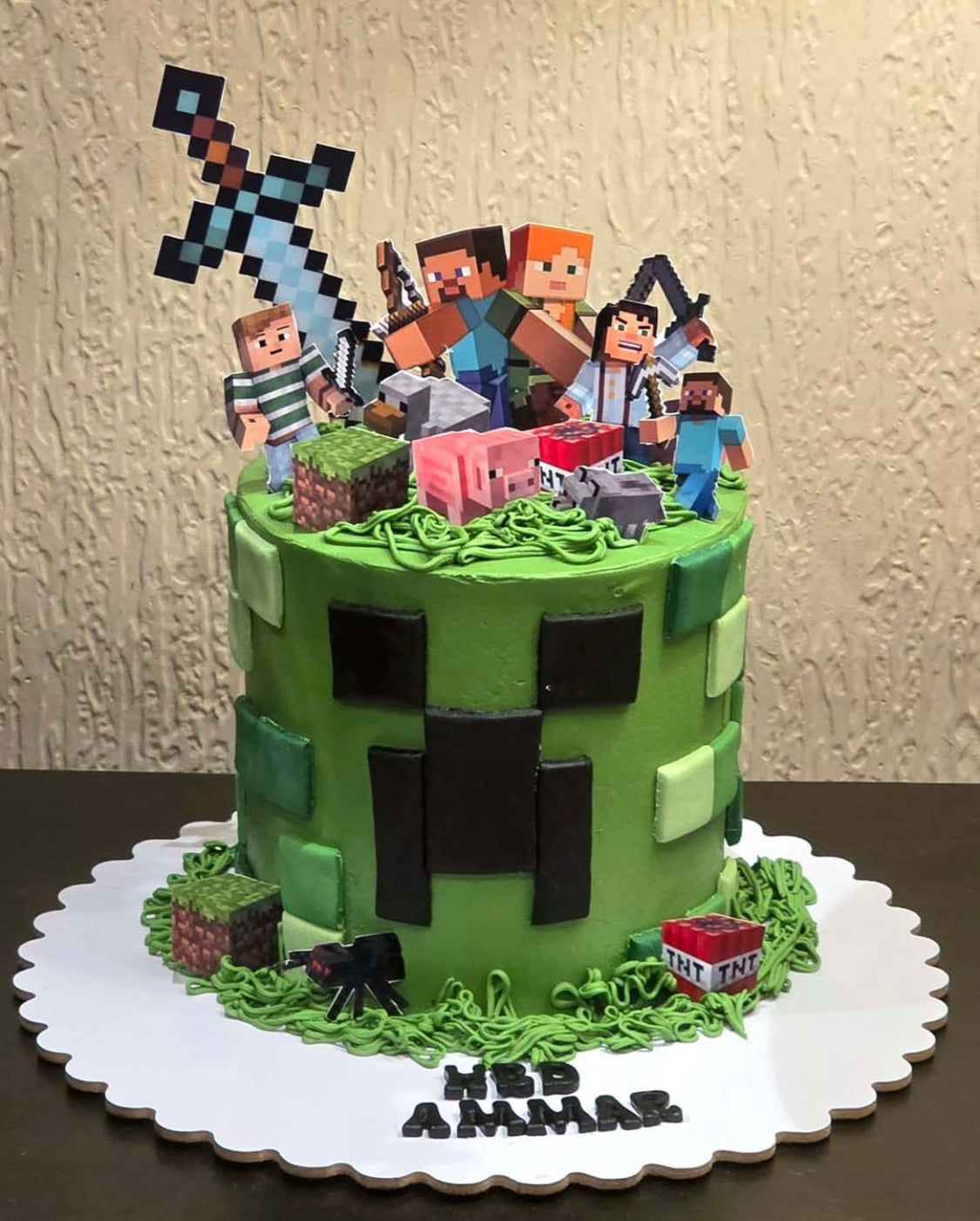 Pixel Adventure Cake