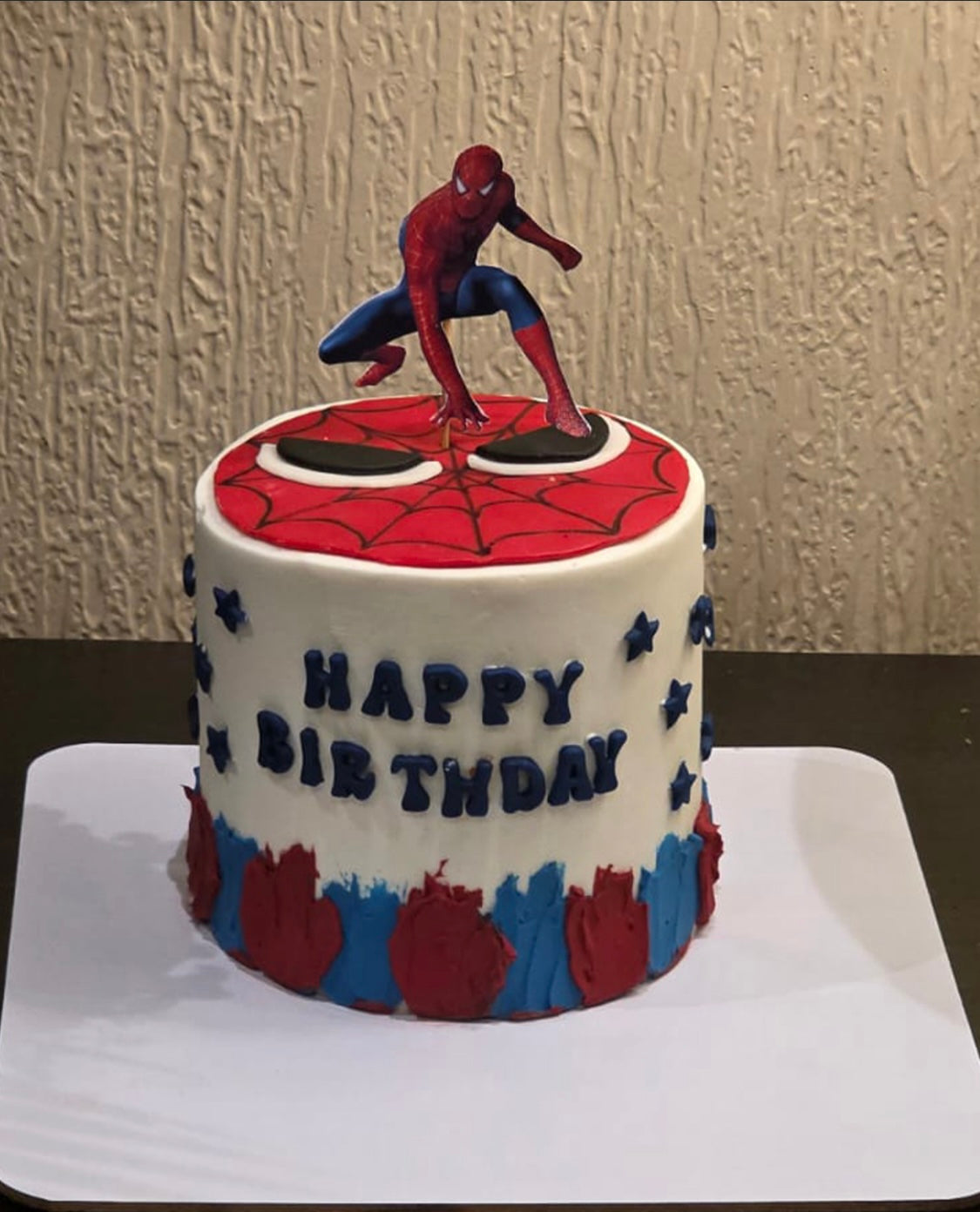 Spidey Web Cake
