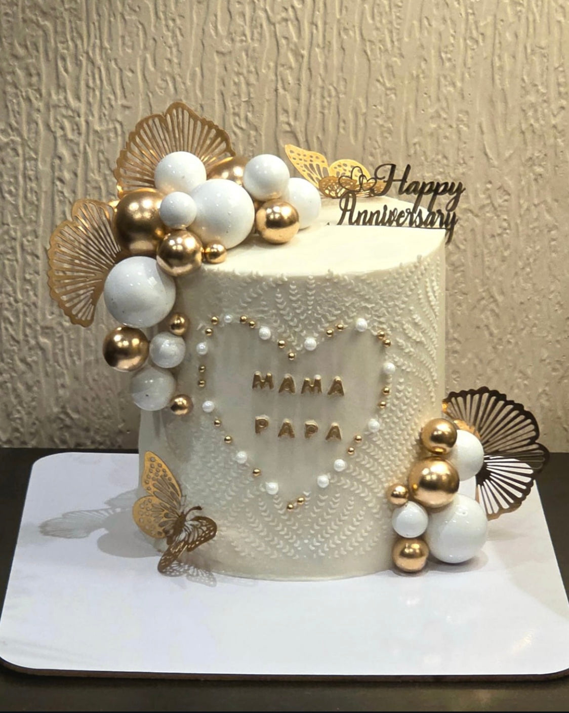 Golden Pearl Cake