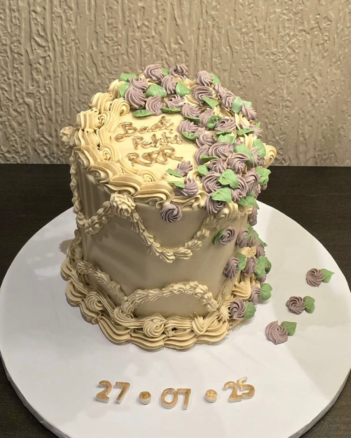 Vintage Lavender Cake