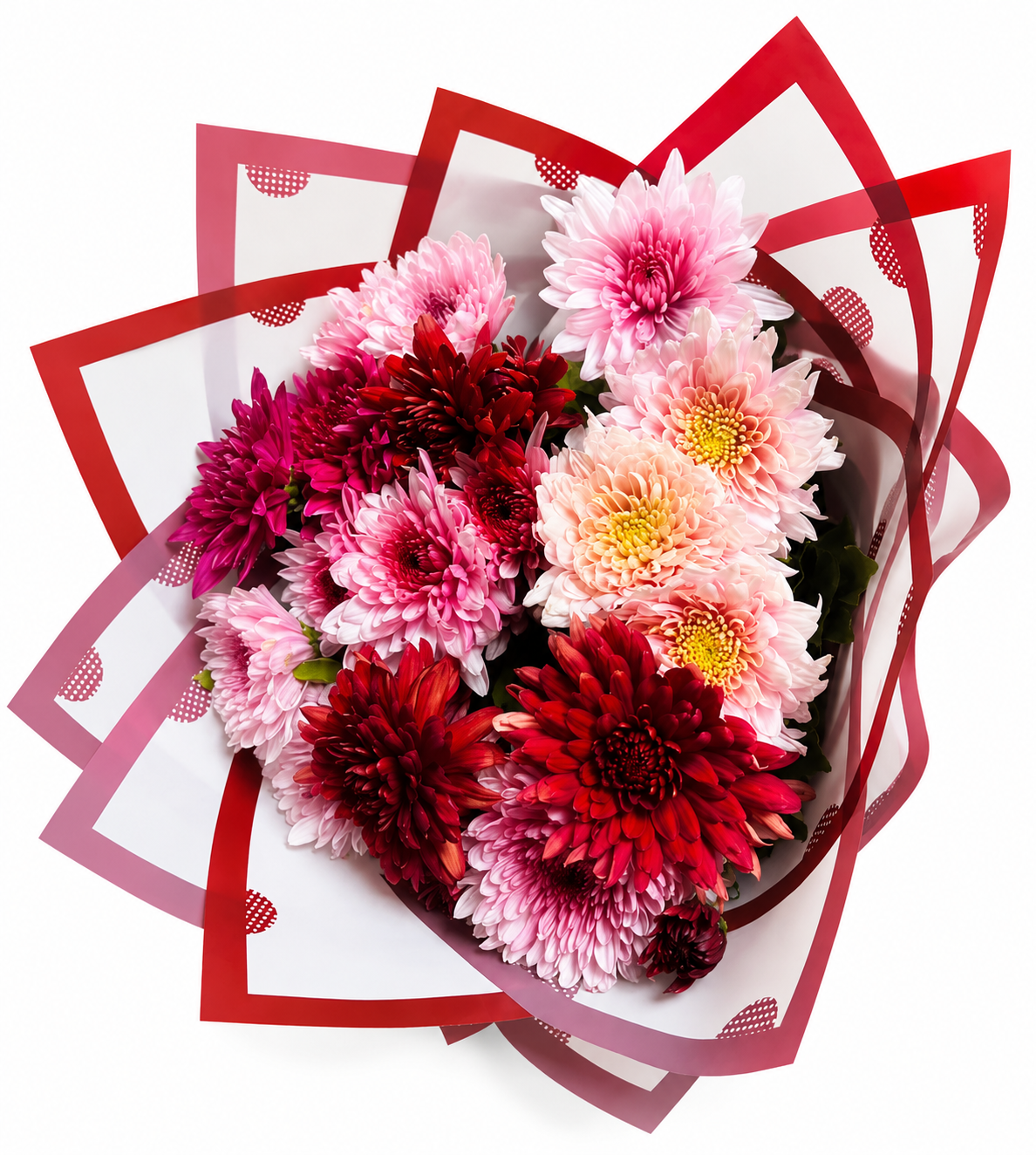 Mixed Pink Flower Bouquet