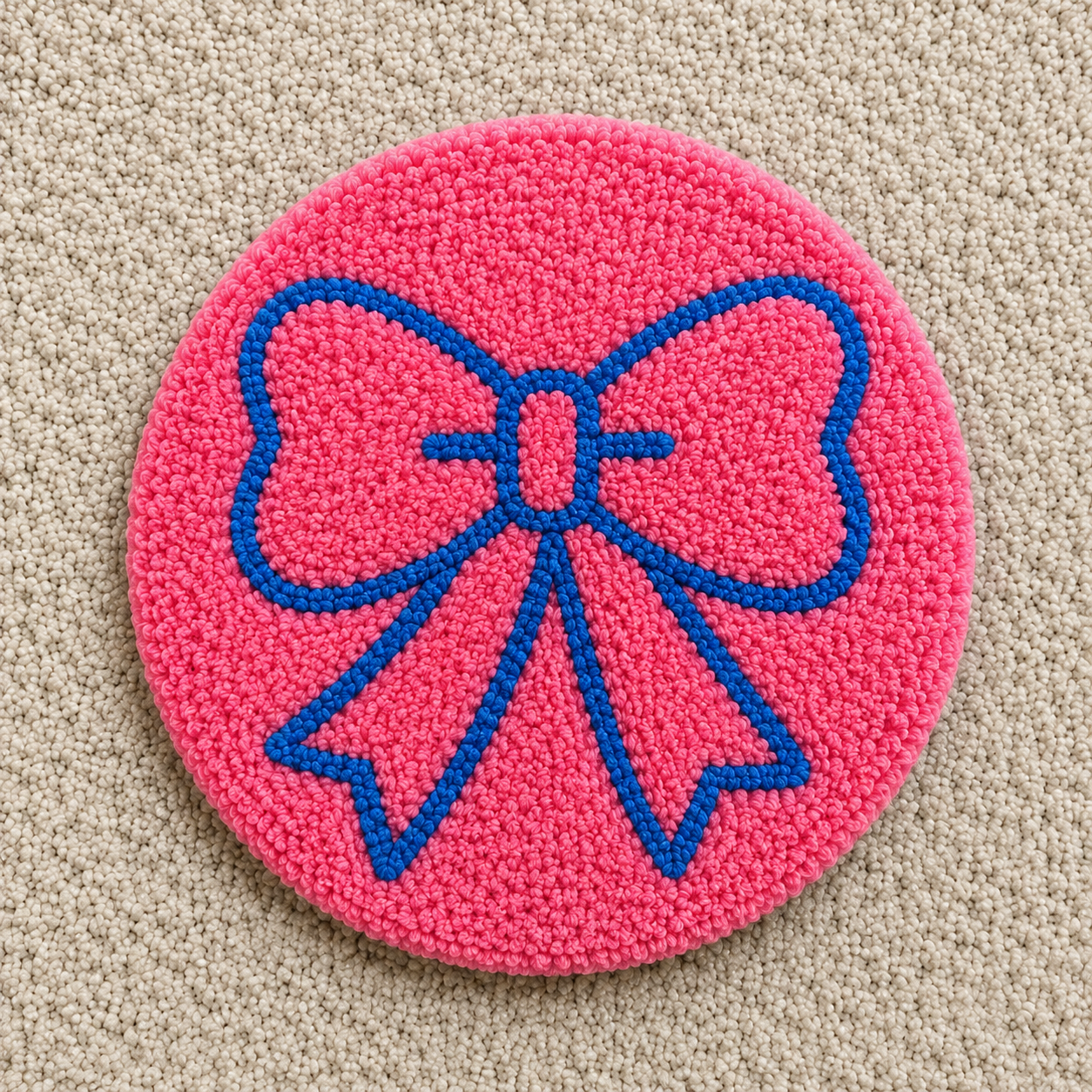 Pink Bow Coaster