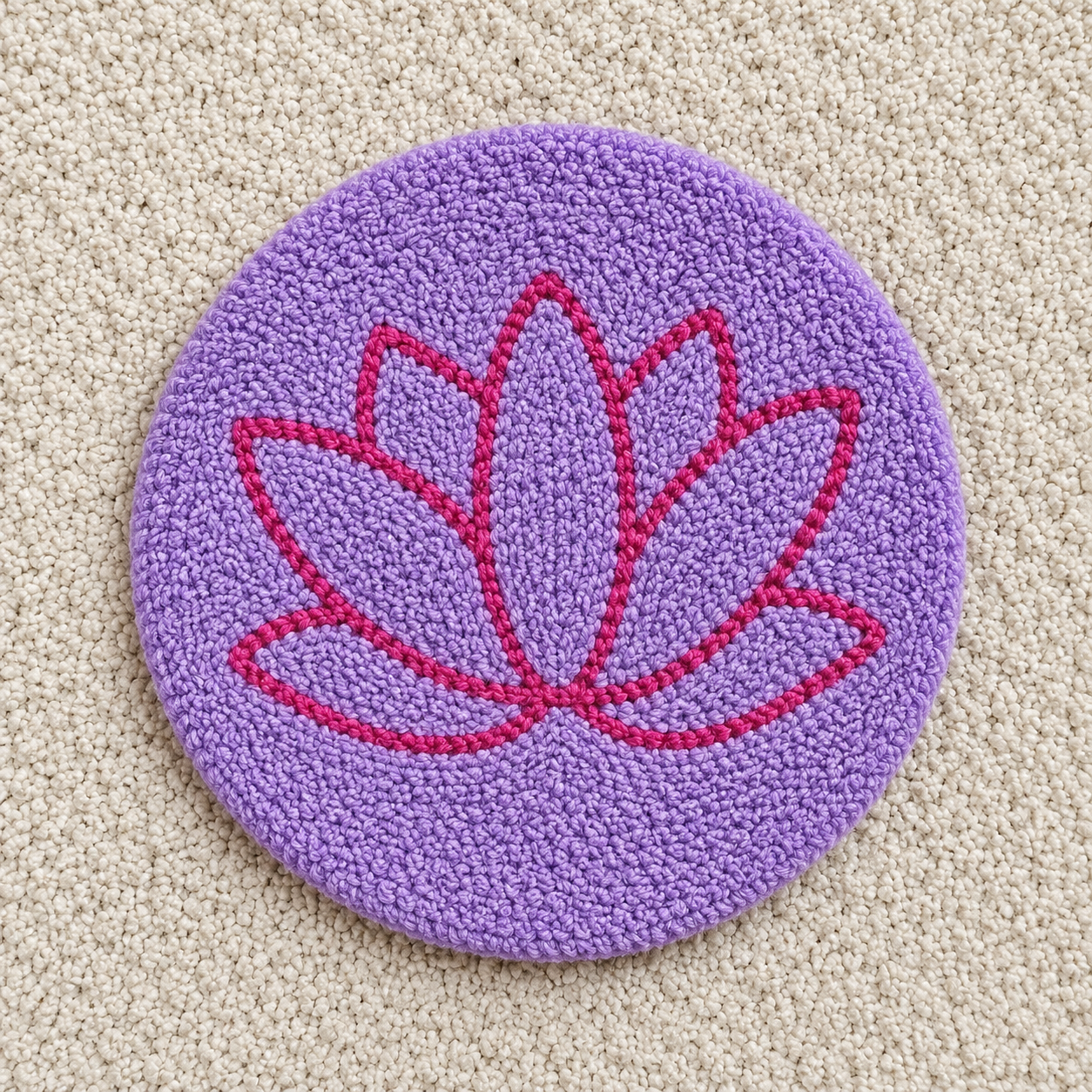 Purple Lotus Coaster