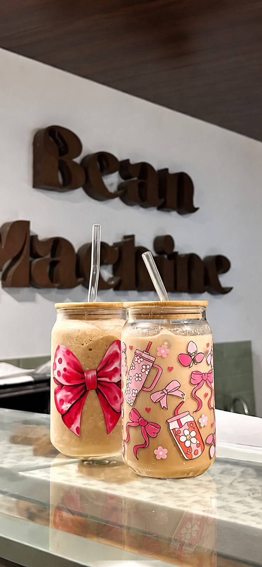 Doodle Glass tumbler