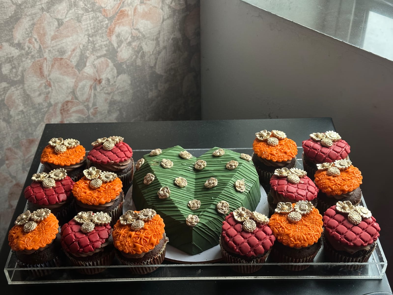 Flower Cupcake Box