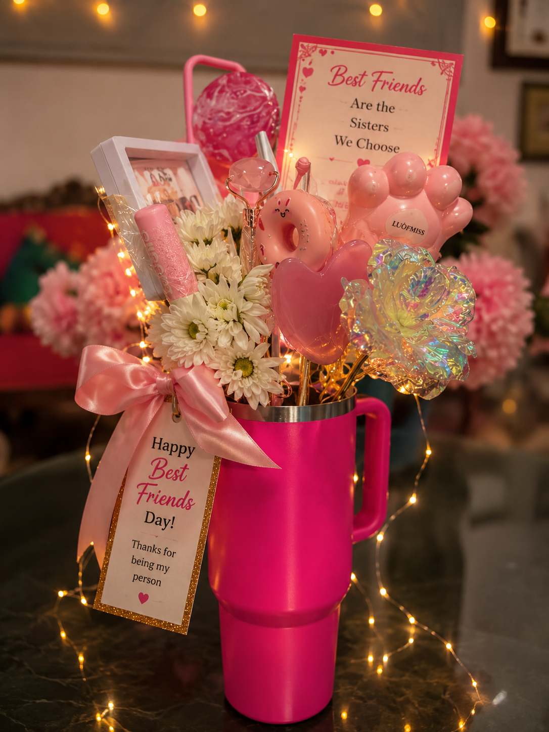 Best Friends Day Tumbler Hamper