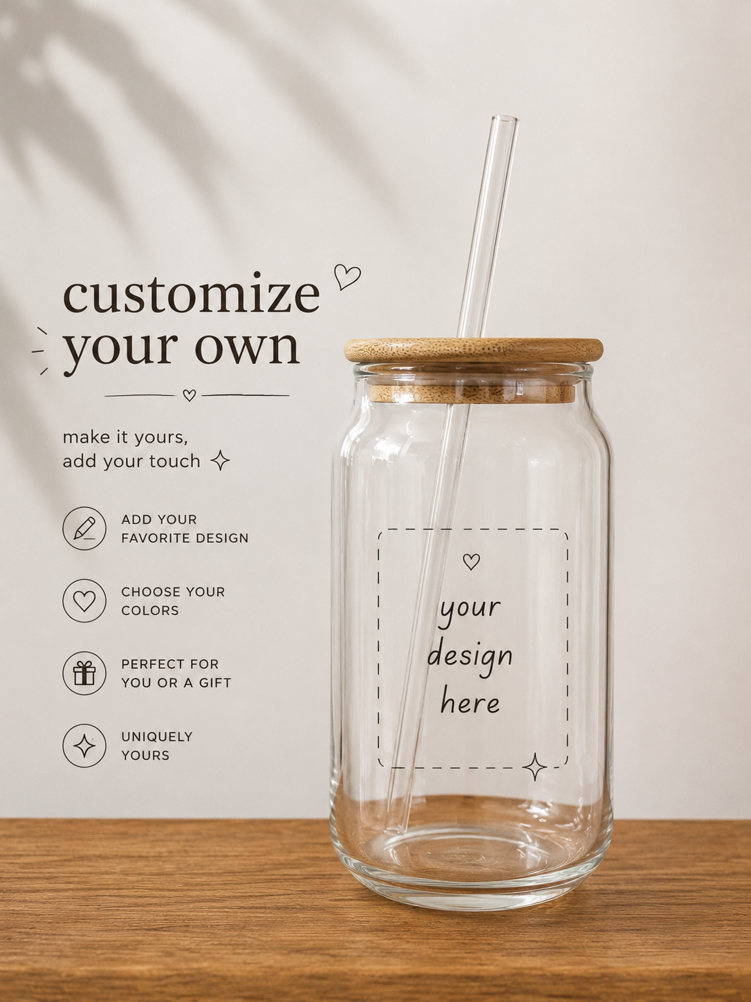 Custom Glass Tumbler