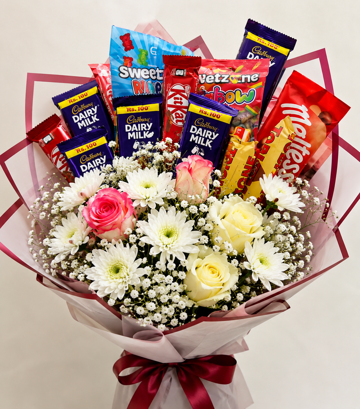 Chocolate Bouquet Gift Basket