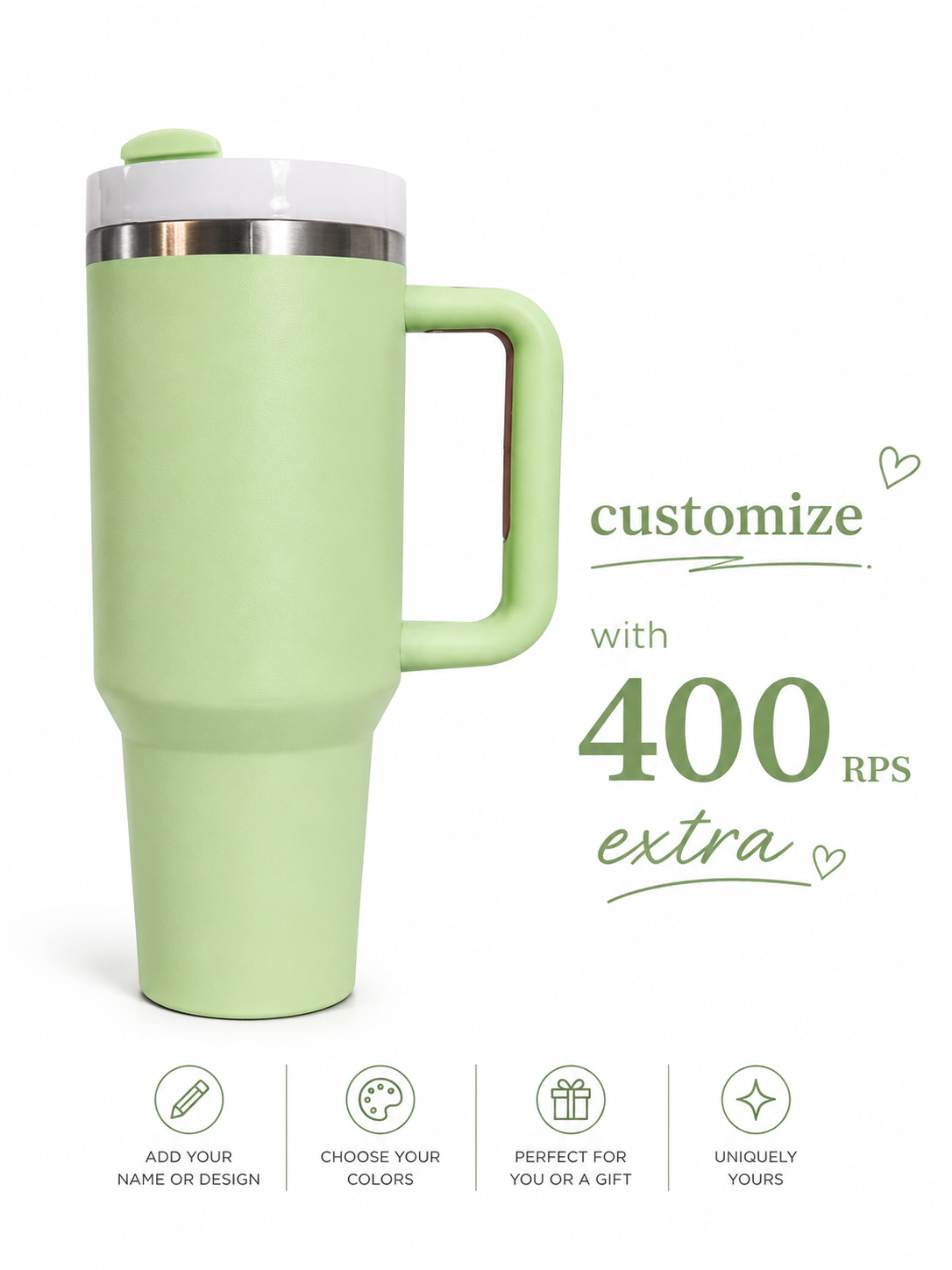 Mint Green Tumbler