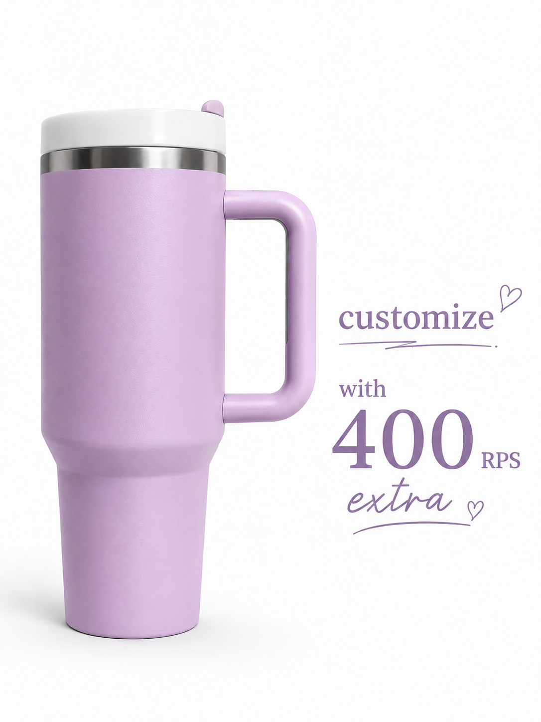 Lavender Tumbler